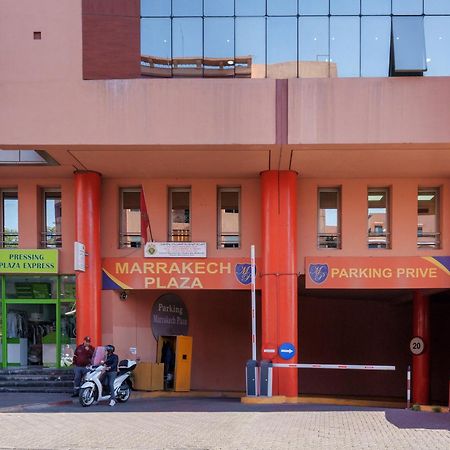 Appartement Chic Gueliz Plaza Avec Vue Marrakesch Exterior foto